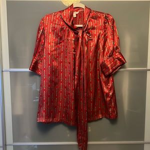 Banana Republic short sleeve blouse size xl